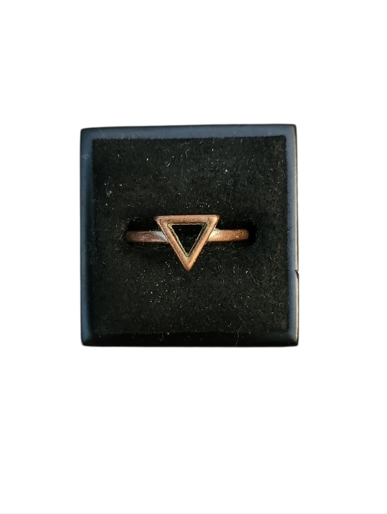 Jewelry - Size 6 Triangle Accent Copper Ring
